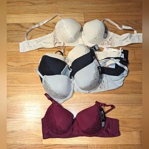 36C Bundle of 5 Vadalala Semi Padded Underwire Bras